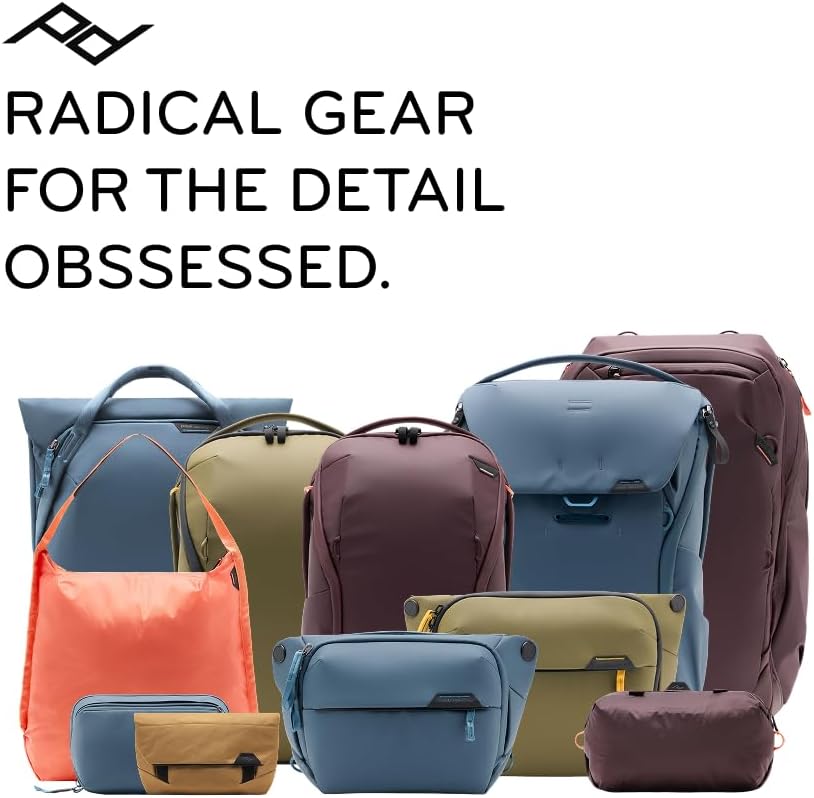 Peak Design Field Pouch V2, Coyote, 2-in-1 Organizer and Sling Bag, Adjustable Shoulder Strap and Integrated Belt Loops, Weatherproof Nylon Canvas, Organizer Pouch or Carry Bag for Men and Women