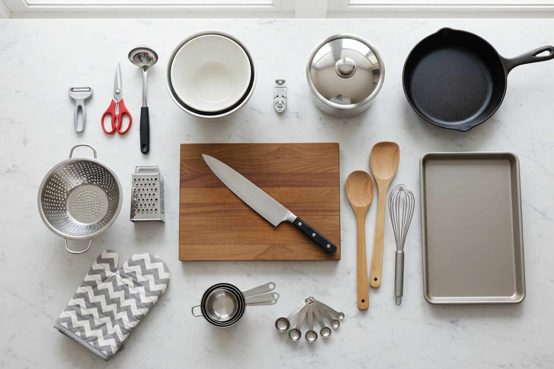 20 Essential Kitchen Tools Every Beginner Cook Should Own