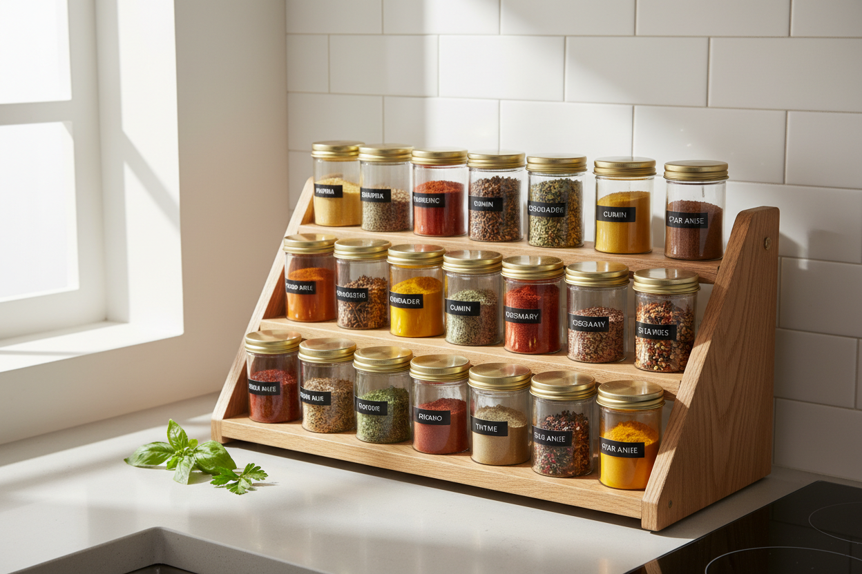 Best Spice Rack Organization Ideas
