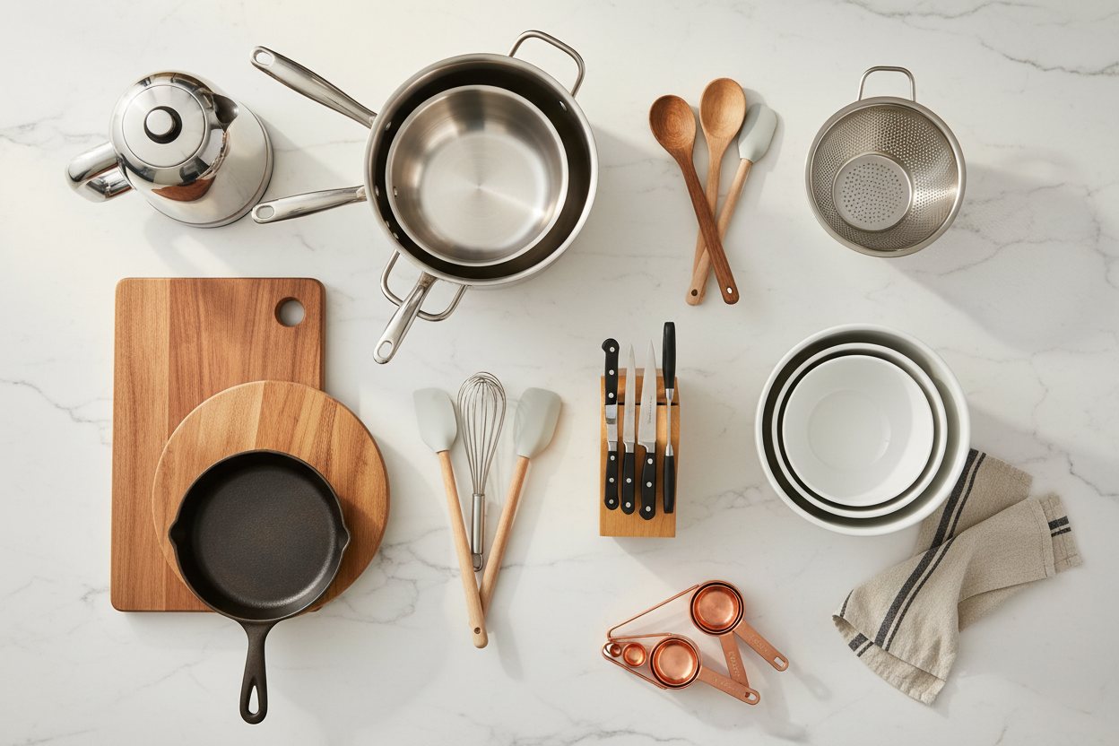 Complete Kitchen Essentials Checklist for New Homes