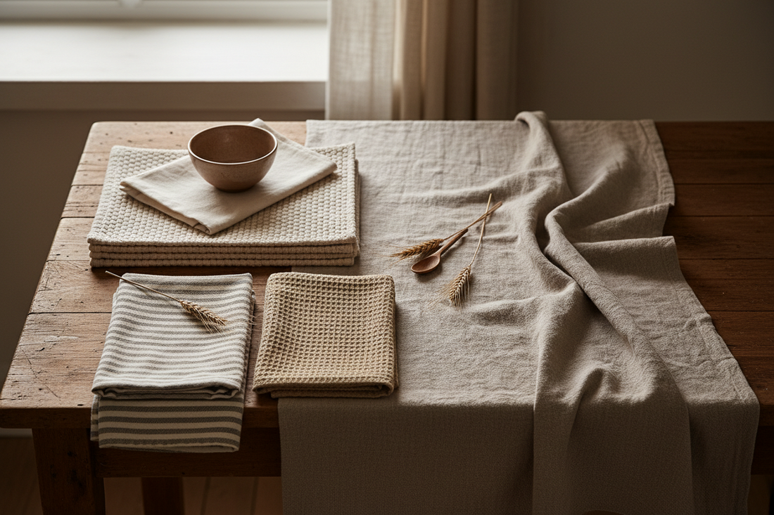 How to Choose Kitchen Towels and Table Linens