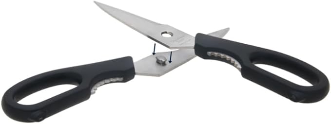 Prettyia Kitchen Shears, Take-Apart Heavy Duty Stainless Steel Multi Purpose by Prettyia