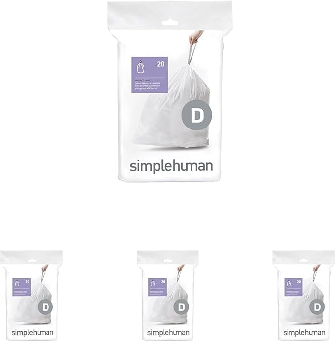 simplehuman CW0163 20L, 20 Liners by Simplehuman