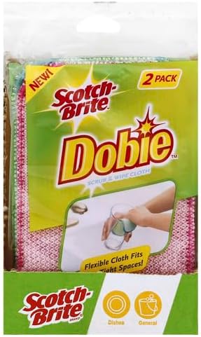 Scotch-Brite Dobie Scrub & Wipe Cloths, Sponge Cloths - Image 2