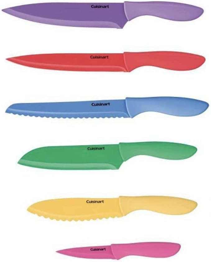 Cuisinart 12-Piece Kitchen Knife Set, Advantage Color Collection - Image 2