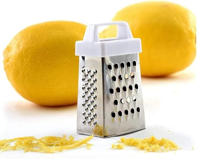 Mini Garlic Grater, Stainless Steel Cheese Ginger Vegetable Spices Small Grater - Image 2