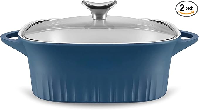 CorningWare QuickHeat 3.2-QT Cast Aluminum Roaster by CorningWare