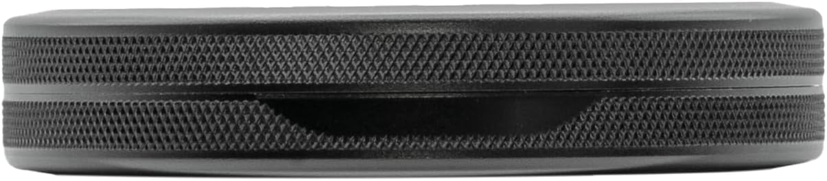 Metal Pouch Can | Metal Container | Slim EDC Pocket Tin | Airtight & Moisture-Resistant | Compact Daily Organizer | Pill Case & Travel Tin | Father’s Day Gift for Dad | (American Flag, Black, Slim)