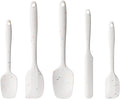 Silicone Spatula Set, 5 Piece Food Grade Rubber Spatulas by Hoewina