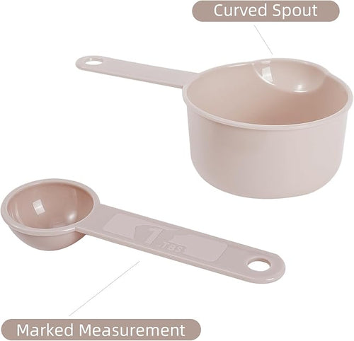 11PCS Measuring Spoons and Measuring Cups Set, Stackable Cups and Spoons - Image 2