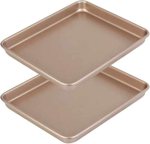11 Inch Baking Sheets Pan Nonstick Set of 2, Walooza Cookie Sheet Replacement by Walooza