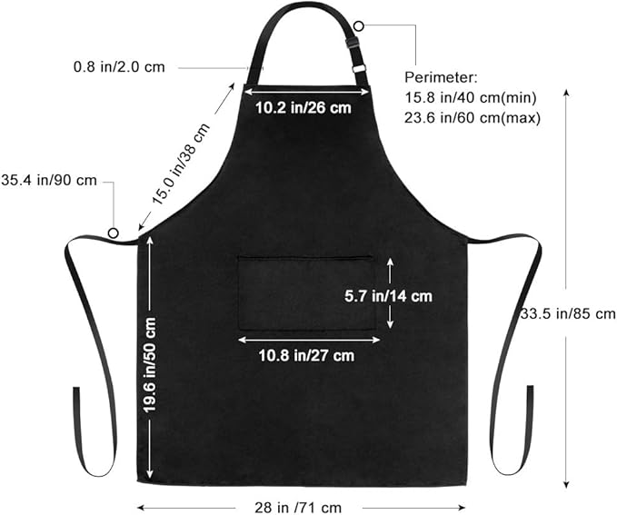 Jubatus 12 Pack Bib Aprons - Image 7