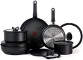 T-fal Ingenio Expertise Non Stick Cookware Set 14 Piece, Induction Oven Broiler by T-falbrand
