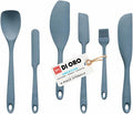 DI ORO 6-Piece Silicone Spatula Set by DIORO