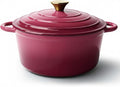 6 Quart Dutch Oven Pot with Lid, Non Stick Enameled Cast Iron Dutch Oven by Fijinhom