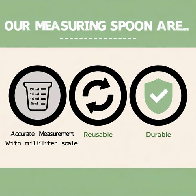 1g/2ml Measuring-Spoons Scoop for Creatine, Food Grade PP Material, Meets FDA - Image 7