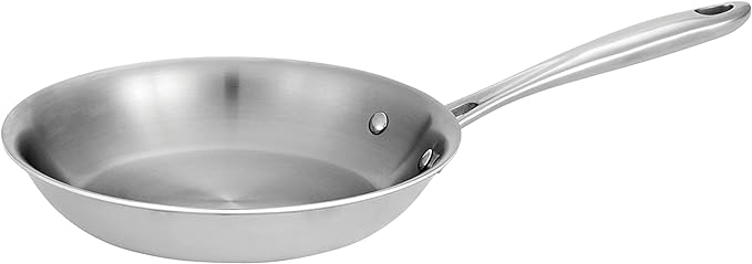 Tramontina Boston Tri-Ply Clad Stainless Steel 8-Inch Small Frying Pan by Tramontina