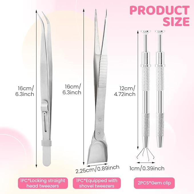 4 PCS Sprinkles Tools for Cake Decorating, Sprinkle Pen Pearl Grabber - Image 2