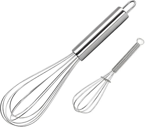 10 inch Stainless Steel Whisk, 5 inches by FGKEIUX