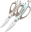 2 Pcs Heavy Duty Kitchen Shears by Roczipeng