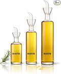 Olietta Oil Dispenser Borosilicate Glass Olive Oil Bottle Multipack Bundle by Olietta