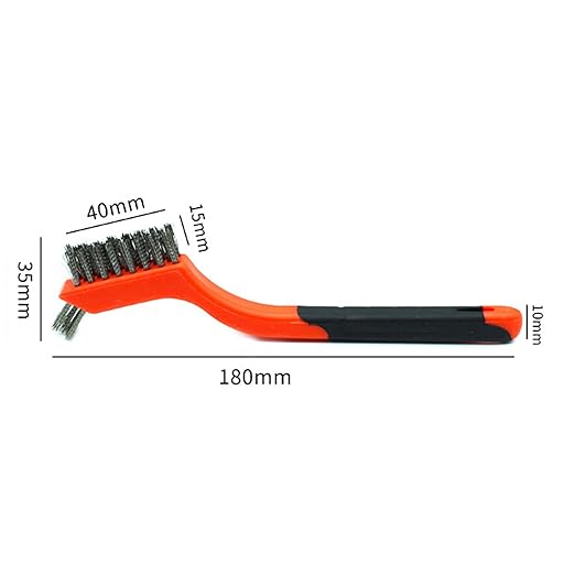 3pcs Small Stainless Steel Little Wire Brushes Set - Image 2