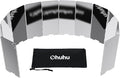 Camp Stove Windscreen, Ohuhu Camping Stove Windscreen 8/10/12 Plates Aluminum by Ohuhu