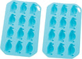 HIC Kitchen Silicone Penguin Ice Tray, Each Tray Makes 12 Penguins by HIC