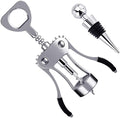 Foho Best Wing Corkscrew Wine Bottle Opener Luxury Waiter Corkscrew by FOHO