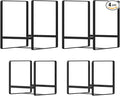 2 Large 2 Small Plate Organizers Holders Upright Cabinet Dish Drying Racks by Hikinlichi