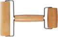 Small Wooden Rolling Pin for Baking, 7 Inch Mini Dough Roller, Non Stick Pizza by Magicdo