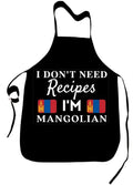 I Don't Need Recipes Novelty Chef Kitchen BBQ Apron Barber Chef Bib BBQ Kitchen by FaceYee