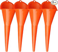 2PCS Long Neck Oil Funnels, Plastic Funnel by JOYCOURT