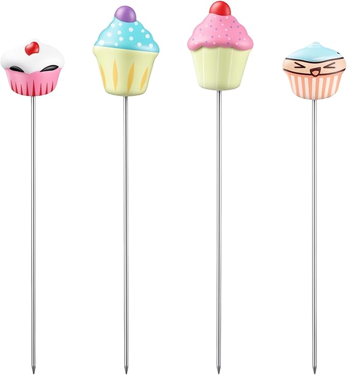 4 Pcs Stainless Steel Cake Testing by Unknown