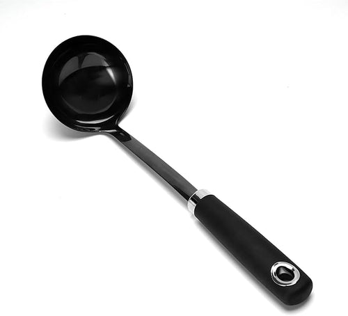 12 Inch Soup Ladle, Long Handle Soup Serving Spoon by JXWING