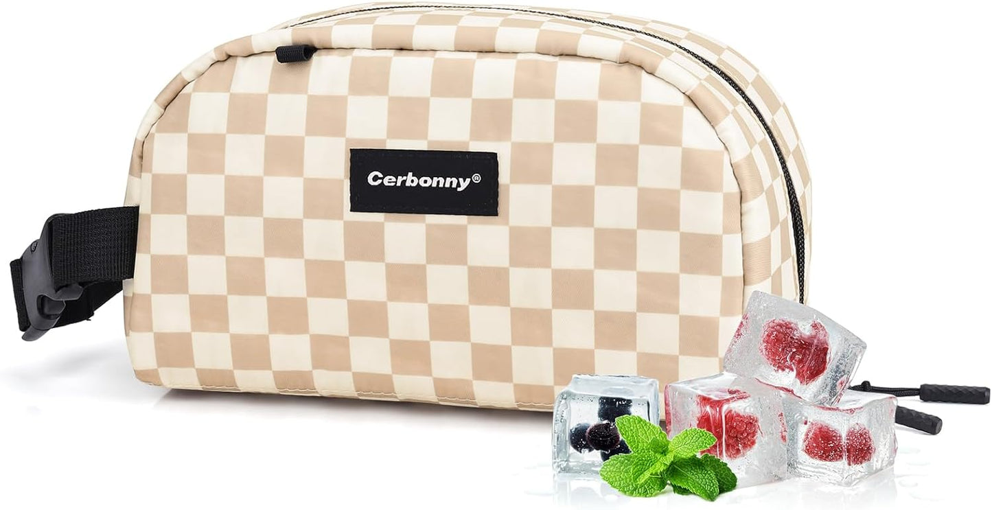 Small Cooler Bag Freezable Lunch Bag for Work School Travel,Leak-proof Small Lunch Bag,Small Insulated Bag For Kids/Adults,Freezer Lunch Bags,Freezable Snack Bag,Mini Lunch Bag Fit For Yogurt