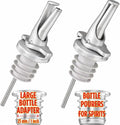 3-in-1 Liquor Bottle Pour Spouts by Poura-ThePerfectServe