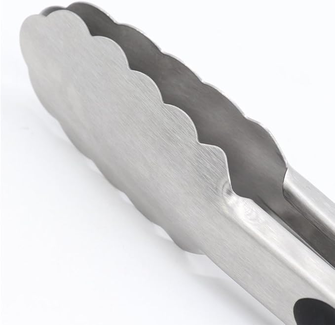 304 Stainless Steel Kitchen Cooking Tongs - Image 2