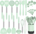 Silicone Cooking Utensil Set, Fungun Non-stick Kitchen Utensil 24 Pcs Cooking by Home