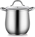 Stainless Steel Stock Pot, 12 Quart Heavy Duty Induction-Compatible by Unknown