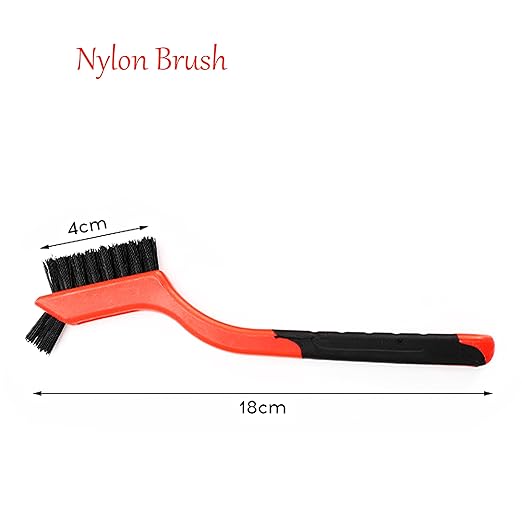 3pcs Nylon Cleaning Brushes Small Wire Brush Set - Image 2