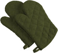 DII Basic Terry Collection 100% Cotton Quilted, Oven Mitt, 2 Piece by DII
