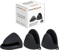 Silicone Oven Mitts Heat Resistant Hot Pot Holders Set by ChufanMomsil