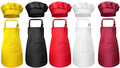 Tamicy 10 Pieces Kids Chef Hat and Apron Set by Tamicy