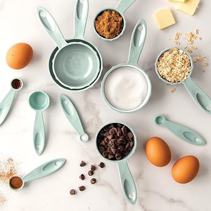 Bundt Measuring Spoons, Sea Glass - Image 2