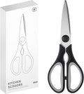 Black Grey Kitchen Shears, Rkqoa Kitchen Scissors Heavy Duty Cooking Scissors by almarto