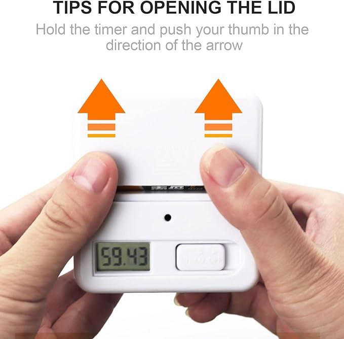 Feilifan Cube Timer, Productivity Cube Flip Timer - Image 8