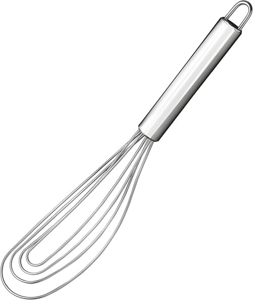 10.63" Stainless Steel Flat Whisk, Egg Beater by Tafond