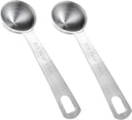 10ML / 2/3TBSP Measuring Spoons, Small Metal Teaspoons by Mozeat+Lens