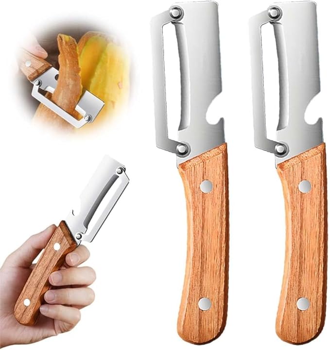2pcs Stainless Steel Vegetable Peeler by Unknown